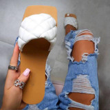 Open Toe Flat Sandals
