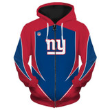 3d arrow casual zipper hoodie