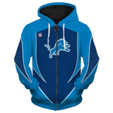 3d arrow casual zipper hoodie
