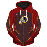 3d arrow casual zipper hoodie
