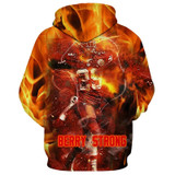 Berry Strong - Kansas City Chiefs Fire Hoodies 3D