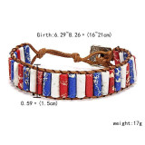 Handmade USA Bracelet - Natural Stone