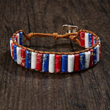 Handmade USA Bracelet - Natural Stone