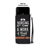 Awesome RFID Nursing is a Work Wallet Phone Case