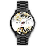 Gold Marble Watches