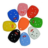 Silicone Rubber 6 Button Key Fob Remote Case Cover Jacket For Chevrolet, Chevy, Cadillac, GMC