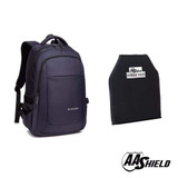 Bulletproof School Bag - Backpack Color: NAVY - Bullet Proof NIJ Level IIIA