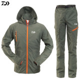 Daiwa Jacket Breathable Fishing Clothing Waterproof Sun UV Protection Outdoor Fishing Wear Pants Fishing Suit Men Fishing Jacket Daiwa Jacket Breathable Fishing Clothing Waterproof Sun UV Protection Outdoor Fishing Wear Pants Fishing Suit Men Fishing Jacket