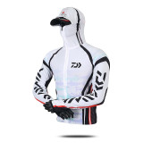 Daiwa Professional Fishing Hoodie Anti-UV Sunscreen Sun Protection Face Neck Fishing Shirt Breathable Quick Dry Fishing Clothes Daiwa Professional Fishing Hoodie Anti-UV Sunscreen Sun Protection Face Neck Fishing Shirt Breathable Quick Dry Fishing Clothes