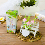 Novelty Night Light Induction Dream Mushroom Fungus Luminaria Lamp 220V 3 LED Mushroom Lamp Sensor Control Bedroom color changing LED Night Light