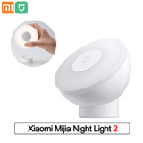 Xiaomi Mijia Night Light 2nd Generation Magnetic Attraction Night Lamp 360 Rotating Adjustable Infrared Body Sensor