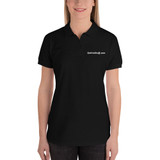 GetHotStuff.com Embroidered Women's Polo Shirt