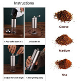 Adjustable Manual Coffee Grinder