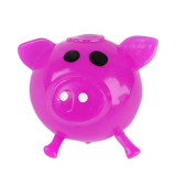 Jelly Pig Soft Cute Piggy Stress Relief Ball Tricky Toy Gift for Children Random Colors Venting Ball Sticky Smash Water Ball