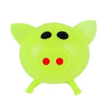 Jelly Pig Soft Cute Piggy Stress Relief Ball Tricky Toy Gift for Children Random Colors Venting Ball Sticky Smash Water Ball