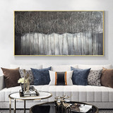 Large Size Abstract Handmade Landscpae Oil Paintings On Canvas 100% Hand Painted Modern Wall Art For Living Room Home Decor