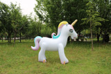 Giant Inflatable Unicorn Water Spray Pool Toys Swimming Float Outdoor Fountain Beach Party Children's Summer Toys
