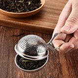 Mesh Tea Strainer Stainless Steel Tea Infuser Reusable Metal Tea Bag Filter Loose Leaf Green Tea Strainer for Mug Teapot Teaware