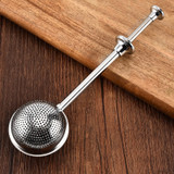 Mesh Tea Strainer Stainless Steel Tea Infuser Reusable Metal Tea Bag Filter Loose Leaf Green Tea Strainer for Mug Teapot Teaware
