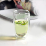 1 Pcs Heat-resistant Double Wall Glass Cup Beer Coffee Cup Set Handmade Creative Beer Mug Tea glass Whiskey Glass Cups Drinkware