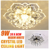 Modern Lamp Modern Crystal LED Ceiling Light Fixture Pendant Lamp Lighting Chandelier【6 Types】