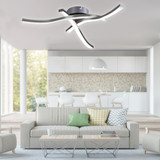 Modern Lamp Modern Crystal LED Ceiling Light Fixture Pendant Lamp Lighting Chandelier【6 Types】