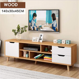 Modern TV Stand Storage Cabinet Drawers Living Room Furniture Shelf Storage