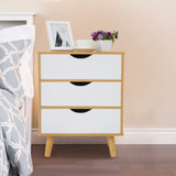 Nightstand Table Storage Cabinet Tall Table Bedroom Living Room 2 or 3 Drawers
