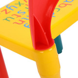 Kids Children Furniture Table and Chair Set Play Room Bedroom Alphabet Design