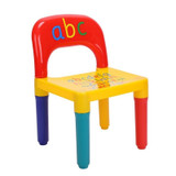 Kids Children Furniture Table and Chair Set Play Room Bedroom Alphabet Design