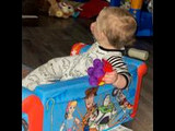 Marshmallow Furniture 2-in-1 Flip Open Couch Sofa Toddler Furniture, Toy Story