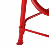 Kids Patio Swing Chair Children Porch Bench Canopy 2 Person Yard Furniture Red