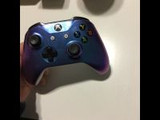 Purple and Blue Chameleon Front Housing Shell for Xbox One X for Xbox One S Wireless Controller