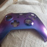 Purple and Blue Chameleon Front Housing Shell for Xbox One X for Xbox One S Wireless Controller