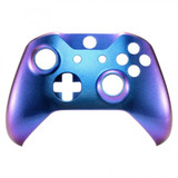 Purple and Blue Chameleon Front Housing Shell for Xbox One X for Xbox One S Wireless Controller