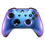 Purple and Blue Chameleon Front Housing Shell for Xbox One X for Xbox One S Wireless Controller