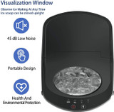 KUPPET Portable Ice Maker Self-Cleaning Electric Scoop and Basket, 9 Ice Cubes Ready in 6 minutes