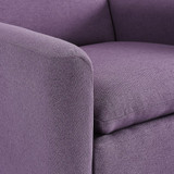 Modern Accent Fabric Chair Single Sofa Comfy Upholstered Arm Chair Living Room Furniture