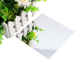 16Pcs Decorative Mirrors Self-adhesive Tiles Mirror Wall Stickers Mirror Decor