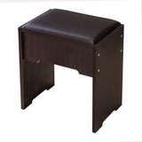 Vanity Set With Lighted Mirror Cushioned Stool Dressing Table Makeup Table