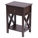 Wooden Coffee Side Table Nightstand Accent End Table Living Room Bedroom Furniture