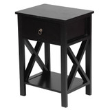 Wooden Coffee Side Table Nightstand Accent End Table Living Room Bedroom Furniture