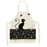 Beautifully illustrated aprons- PURRFECT for Family Cooking