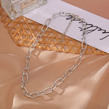 Multi-layer Coin Chain Choker Necklace