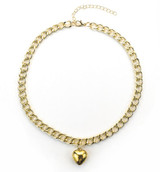 Multi-layer Coin Chain Choker Necklace