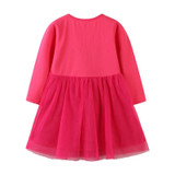 Unicorn Design Long-sleeve Dress