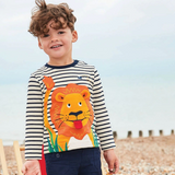 Lion Design Long-sleeve Tee