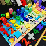 Wooden Montessori Educational Toys For Children Kids Early Learning