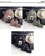 3 Pieces Set High Quality Backpacks
