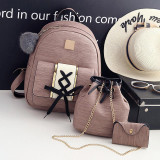 3 Pieces Set High Quality Backpacks